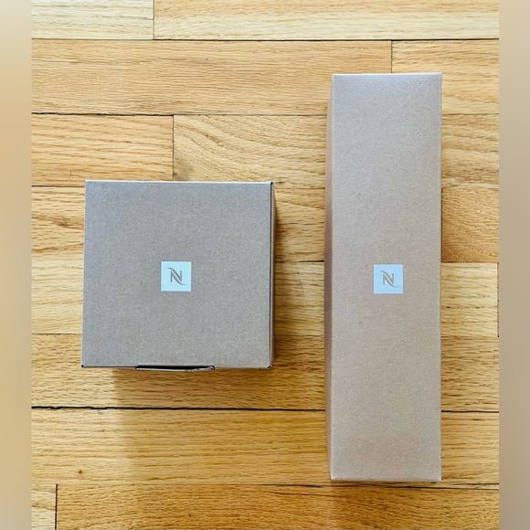 Nespresso Barista Cappuccino Cup Medium & Upcycled Barista Apron NWT - Picture 2 of 7